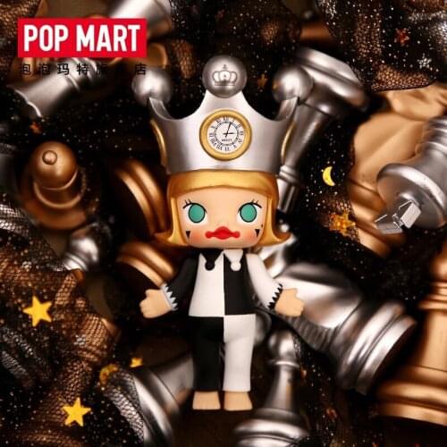 Mystery box Blind box Popmart Molly chess confirmed collect gifts Cute Girl Toy Doll Indoor Decoration Gift Box home decore