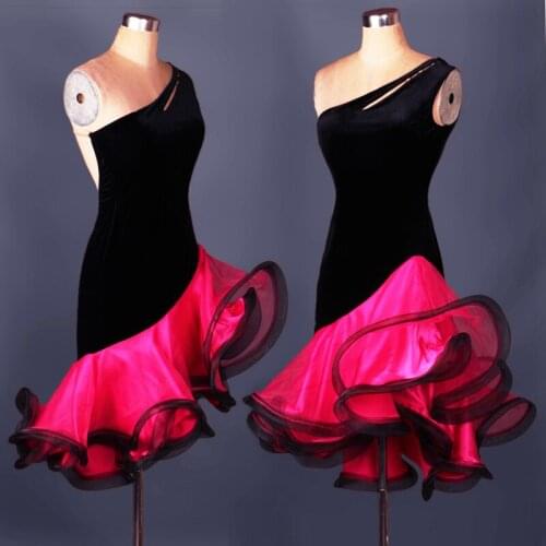 Big Swing Latin Dance Dress Competition Costumes High-end Performance Clothes Women Rumba Tango Salsa Cha Cha Bullfight Skirt