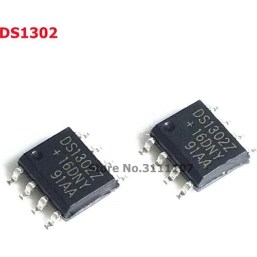 10pcs/lot DS1302 DS1302Z DS1302ZN SOP-8 SMD Real Time Clock IC