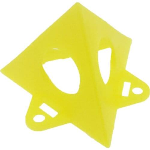 20pcs Woodworking Paint Tools Pyramid Stands Triangular Paint Tool for Carpenter Woodworking Accessories Paint yellow feet
