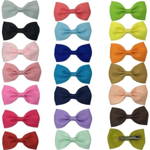 50pcs Pet Dog Cat Hair Clips Dog Hair Bows Hair Accessories Dog Grooming Pet Supplies