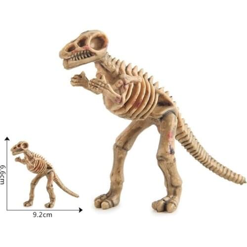 97BC 24pcs Dinosaur Petrifaction Skeletons, Assorted Figures Dino Bones, Educational Gift for Science Play, Dino Sand Dig, Party