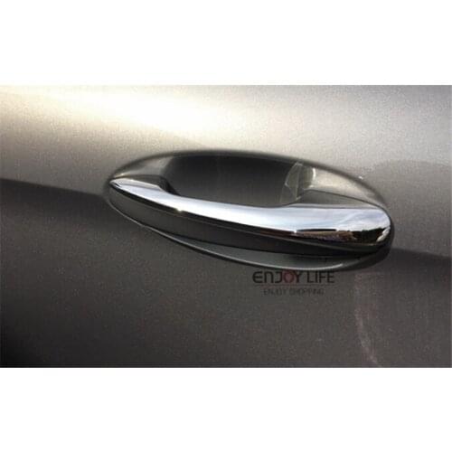 ABS Chrome Car Door Handle Cover Moulding Trim Sticker For Mercedes Benz GLE Class Coupe C292 GLE320 GLE350d GLE400 GLE450