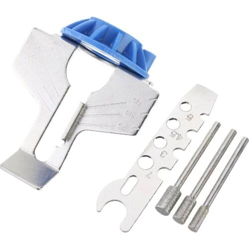 Guide Drill Rotary Adapter Garden Tool Sharpening Attachment Chain Saw Tooth Grinding Tools Electric Grinder Accessories