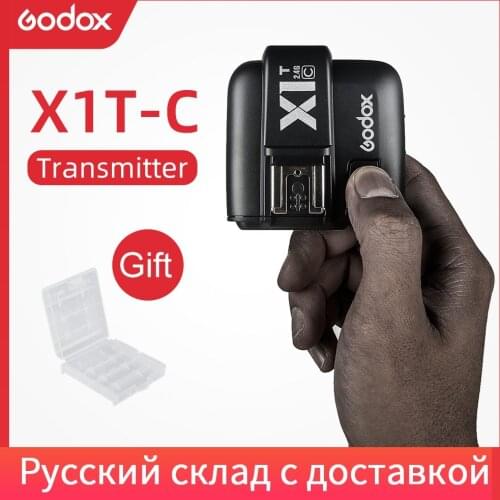 Godox X1T-C X1T-S X1T-N X1T-F X1T-O 2.4G Wireless TTL HSS Flash Trigger Transmitter for Canon Sony Nikon Fujifilm Olympus Camera