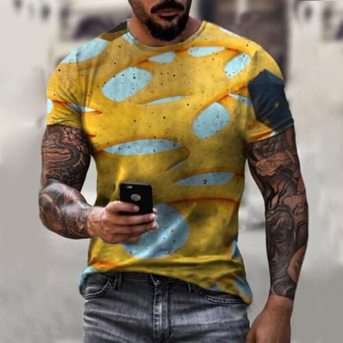 Space Cotton T Shirt For Men Summer Umbrella Graphic 3D Print Tee Sport T-shirt Women/Men Short Sleeve Novelty Tops