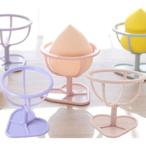 Beauty Sponge Drying Box Portable Storage Case Sponge Holder Cosmetic Egg Shape Shelf Makeup Sponge Holder Make Up Accessories