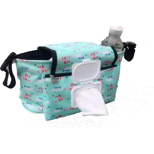 Baby Stroller Organizer Bag Mummy Diaper Hook Carriage Waterproof Large Capacity Accessories Travel Nappy