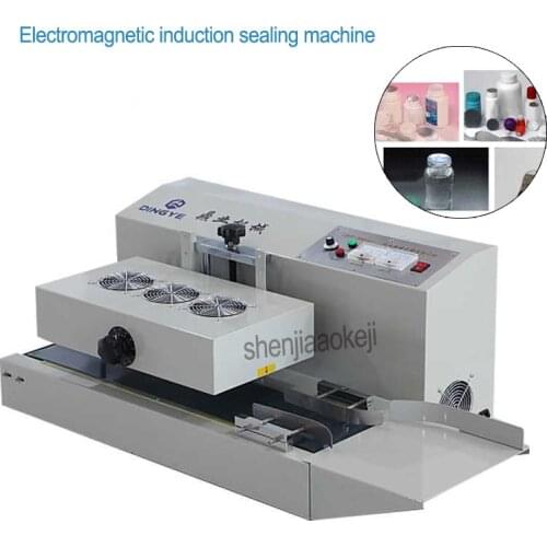 Desktop electromagnetic induction sealing machine Automatic medicine bottle Sealer Bottle height adjustable seal machine 1500w