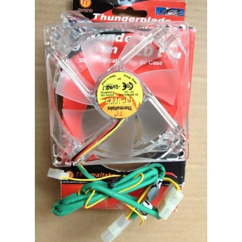 NEW FOR EVERFLOW Thermaltake TT-8025 8CM LED LED cooling fan