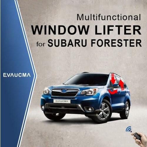 Power Window Closer lifter and Side Mirror Folding For SUBARU FORESTER window regulator Car Alarm Car Accessories for Forester