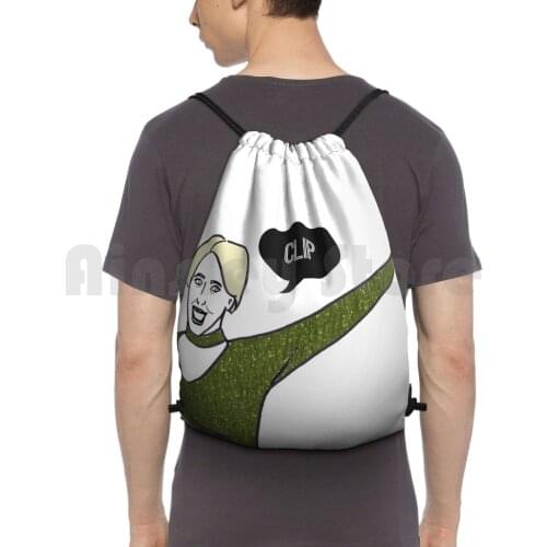 Clip Backpack Drawstring Bag Riding Climbing Gym Bag Nyc Real Housewives New York Ladies Clip Rhony Ny Womens Funny Dorinda