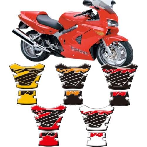 Motorcycle 3D Fuel Tank Pad Protective Stickers Decals For Honda Interceptor VFR800 V4 1998-2009 Stickers