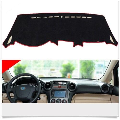 Interior Dashboard Carpet Photophobism Protective Pad Mat For Kia Carens 2013