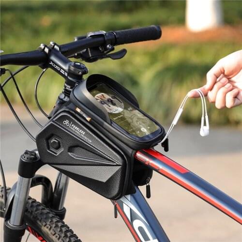 Hard Shell Mountain Bike Bicycle Bag Front Beam Bag Bicycle Bag Road Bike Upper Tube Bag Saddle Bag Riding Cycling Equipment