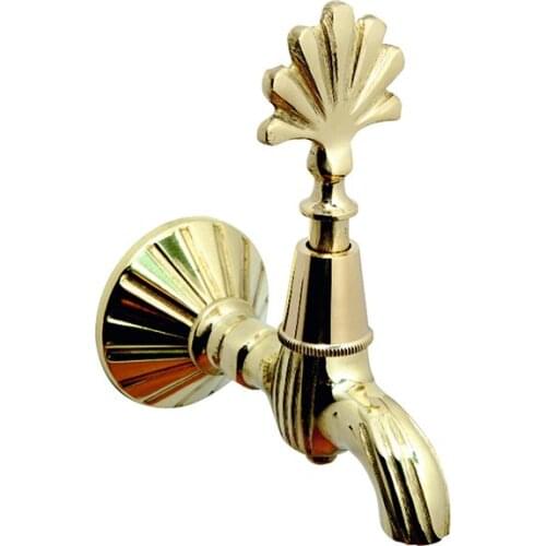 1/2 Eko Tavroz Osmanlı Musluğu Sarı