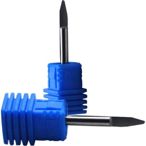 1pc 6mm SHK A Sreies Rounding Bottom Engraving Bits Radiused Bottom CNC Router Cutters Carbide Carving Bits