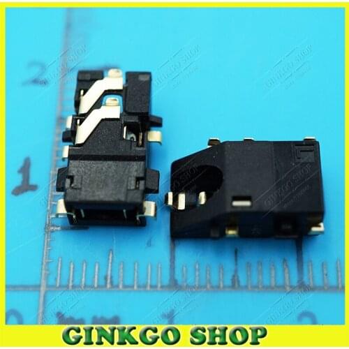 10pcs/lot 3.5 headphone socket 3.5MM audio Jack Phone Oblique Mouth Jack Free Shipping