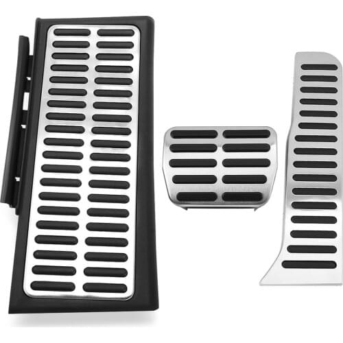 Car Accessories For Audi Q3 2013-2018 LHD Accelerator Brake Foot Rest Pedal Pads,Styling Gas Refit Sticker styling