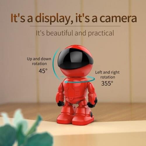 Video Surveillance CCTV Wireless Camera Robot WIFI Ip Camera Baby Monitor Webcam APP Remote Control Smart Home