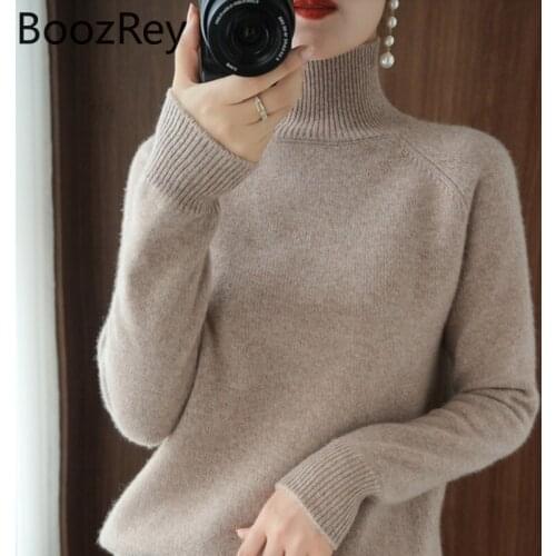 BoozRey Women's Cashmere Pullovers
