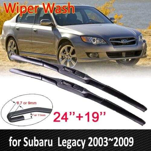 For Subaru Legacy BL BP 2003 2004 2005 2006 2007 2008 2009 Car Wiper Blade Front Windscreen Windshield Car Styling Accessories