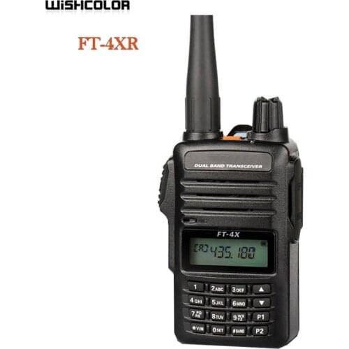 For YAESU FT-4XR Dual Band Transceiver UHF VHF Radio Walkie Talkie For Driving Outdoor Sports