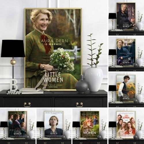 Movie Little Women Posters and Prints Oil Canvas Painting Modern Wall Art Decor Wall Pictures for Living Room Home Decoration