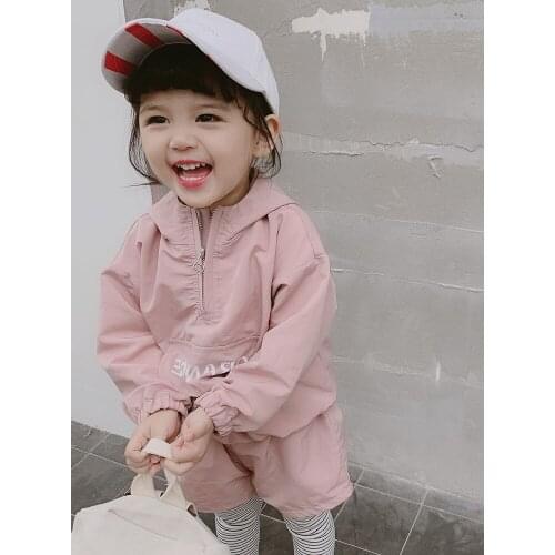 2 3 4 5 6 Years Girls Sets Autumn New Arrival Hooded Sweatshirt Jacket Stripe Fake Two Pants Kids Clothing Suit Baby Tracksuit