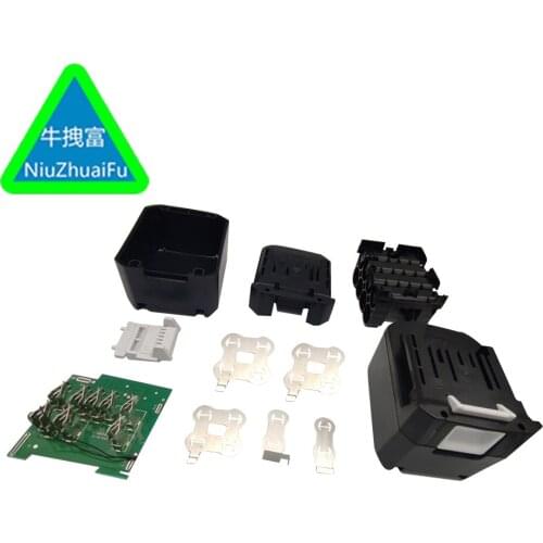Li-ion Lithium battery case for Makita 14.4V BL1415G BL1413G 196375-4 UH520D UM165D UR140D DMR106 DF347D PCB Plastic shell