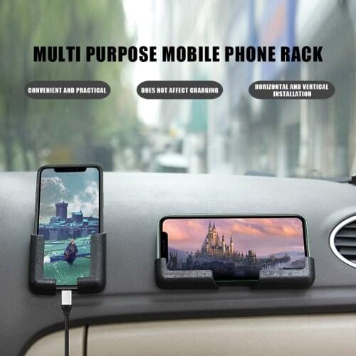 Multifunction Car GPS windshield Phone Holder No Space Occupy Stand Seat Back Holder Auto Freely Pasted Portability Bracket