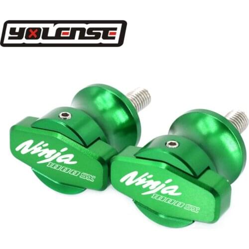 Motorcycle Accessories CNC Aluminum Swingarm Spools stand screws Slider 8MM For KAWASAKI NINJA 1000 SX 2020-2021