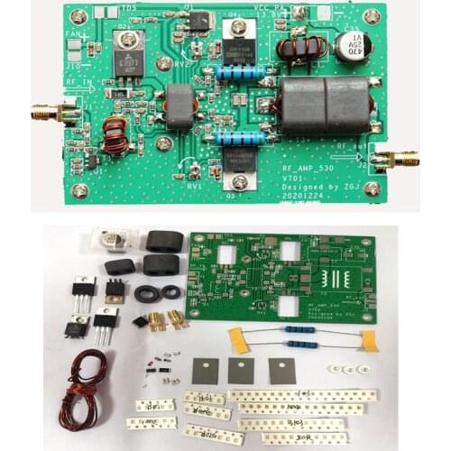 New Version 45W Short Wave 3-28MHz Linear High Frequency HF RF Power Amplifier Radio Station Wireless Power Transmission