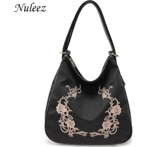 Nuleez Women's Bags With Embroidery