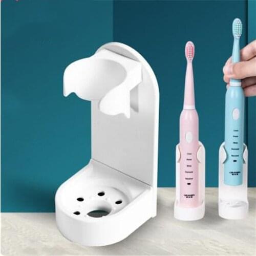 Toothbrush Holder 1 Piece Stand Rack Toothbrush Wall Mounted Organizer Space Saving Bathroom Accessories