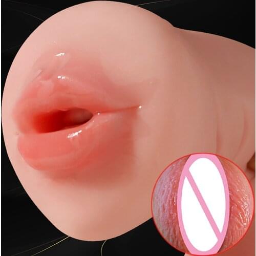 Oral Sex Deep Throat Sex Toys Masturbator For Men Pussy Real Vagina Erotic Toy Masturbador Masculino Adult Product Sex Shop