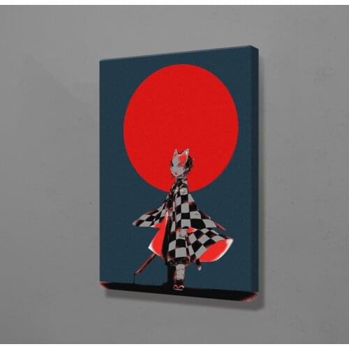 Tanjiro Kamado Kimetsu no Yaiba anime Wall Art Canvas Decoration poster prints for living room Home bedroom decor Painting