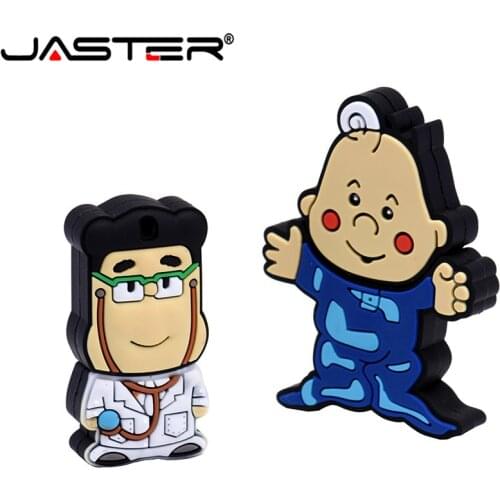 JASTER Doctors memory stick Lovely boy/crocodile pendrive cartoon usb flash drive pendrive 4GB 8GB 16GB 32GB 64GB