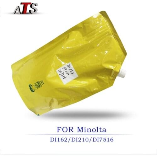 1KG Black Toner Powder For Konica Minolta DI 162 210 211 183 163 7516 compatible Copier DI162 DI210 DI211 DI183 DI163 DI7516