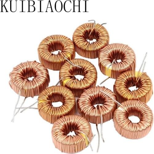 B02 5PCS Toroid core Inductors 3A Winding Magnetic Inductance 22uH 33uH 47uH 100uH 220uH 330uH 470uH Inductor
