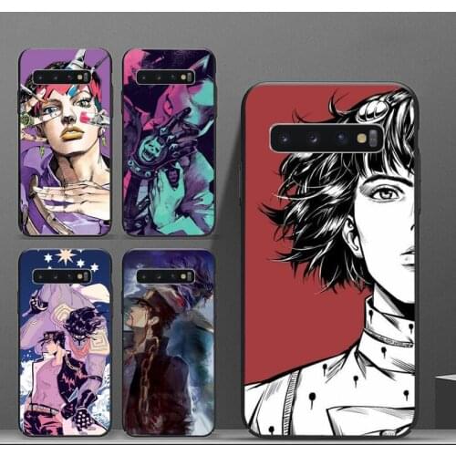 Cartoon JoJo Bizarre Adventure JoJo Phone Case For Samsung A50 A51 A71 A20E A20S S10 S20 S21 S30 Plus ultra 5G M11 funda shell