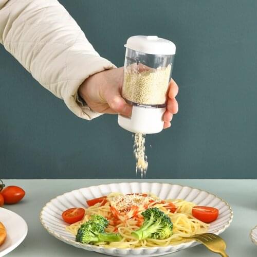 Metering Seasoning Can Set Kitchen Seasoning Bottle Cumin Powder Pepper Seasoning Organizer Spice Jars With Lid Salt