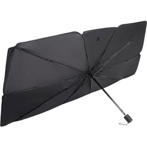 Hot Sales New Summer Car Umbrella Type Car Sunshade Protector Umbrella For Auto Front