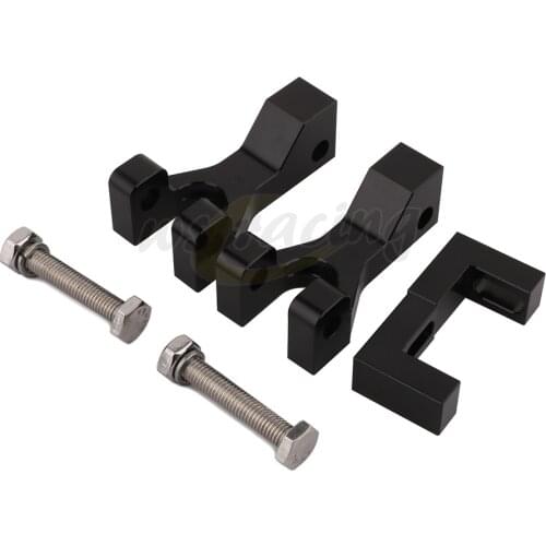 Motorcycle ATV Front Lowering 3.5" Adapter Adjustable Kit For SUZUKI LTR 450 LTR450 QuadRacer (Original stock A-Arms Only)