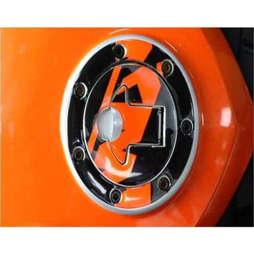 Motorcycle Tank Gas Cap Pad Filler Cover Sticker Decals For DUKE390 2013-2014 DUKE200 2012-2014