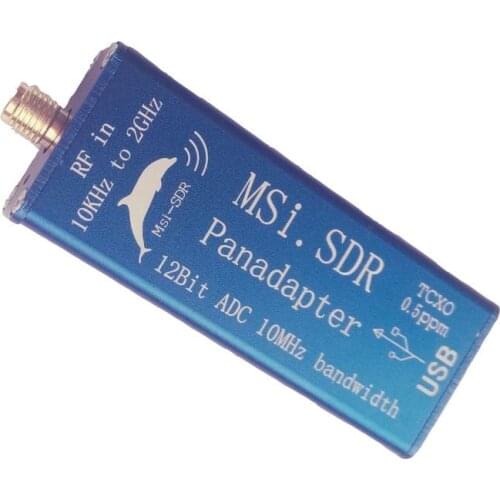 2019 New SDR receiver MSI.SDR 10kHz to 2GHz Panadapter SDR receiver Compatible SDRPlay RSP1