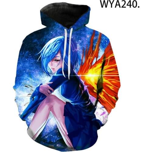 Tokyo Ghoul 3D Hoodies Sweatshirts Men Women Children Anime Fashion Casual 3D Printed Hoodies Streetwear Pullover Tops