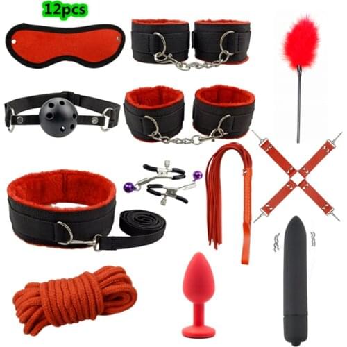 Adults Products Bdsm Sex Bondage Gear Adult Games Sex Toys Handcuffs Butt Plug Vibrator BDSM Toys Sex Shop Exotic Accessories