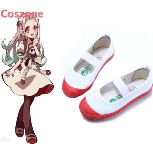 Toilet-bound Hanako-kun Nene Yashiro Cosplay Shoes Japanese School Shoes Girl Sport Shoe Doki Doki Literature Club Cosplay Shoes