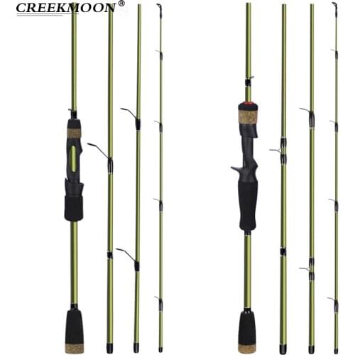 High Quality Baitcasting Rod 100% Carbon Fiber Fishing Rods Ultralight Spinning Casting Surper Hard Pole Ceramic Guides Tackle